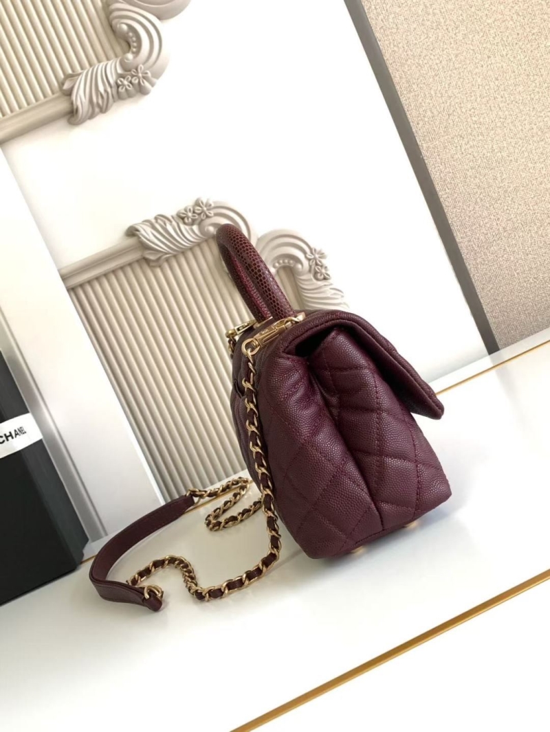 Ch**el top handle bags